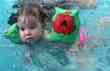 Breanna swimming at Phillip Island (15 months). Image is 11,362 bytes long and dated April 28 2015.